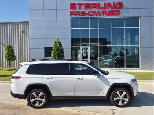 Bright White Clearcoat 2021 Jeep Grand Cherokee L Limited
