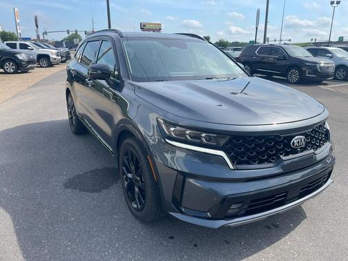 Gravity Grey 2021 Kia Sorento SX Prestige