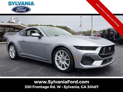 Iconic Silver Metallic 2026 Ford Mustang GT Premium