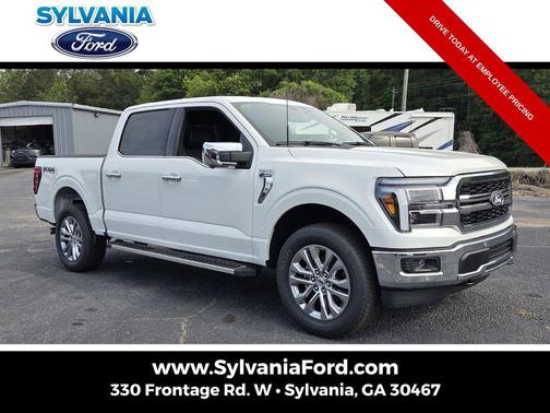 Star White Metallic Tri-Coat 2026 Ford F-150 Lariat