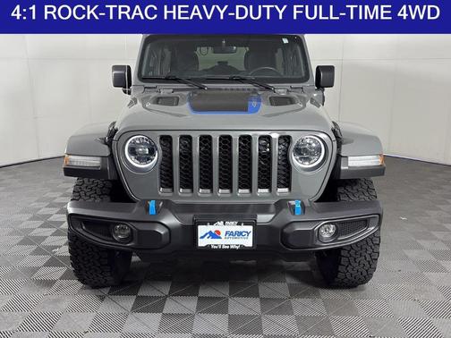 Sting Gray Clearcoat 2023 Jeep Wrangler 4xe Rubicon
