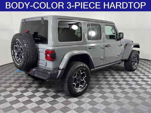 Sting Gray Clearcoat 2023 Jeep Wrangler 4xe Rubicon