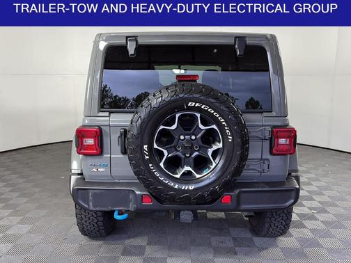 Sting Gray Clearcoat 2023 Jeep Wrangler 4xe Rubicon