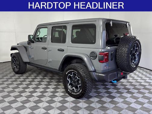 Sting Gray Clearcoat 2023 Jeep Wrangler 4xe Rubicon