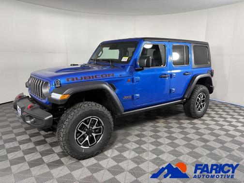 Blue 2026 Jeep Wrangler Rubicon