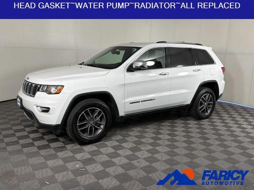 Bright White Clearcoat 2017 Jeep Grand Cherokee Limited
