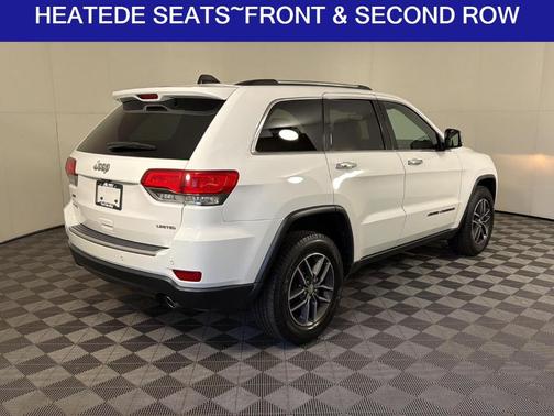 Bright White Clearcoat 2017 Jeep Grand Cherokee Limited