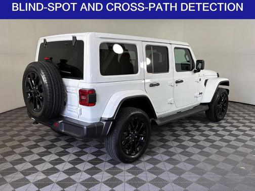 Bright White Clearcoat 2025 Jeep Wrangler 4xe Sahara