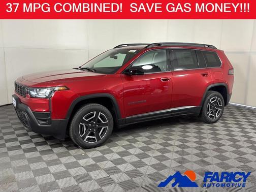 Red 2026 Jeep Cherokee LAREDO/LIMITED