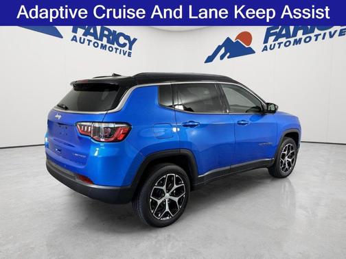 Hydro Blue Pearlcoat 2024 Jeep Compass Limited