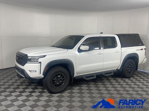 Glacier White 2023 Nissan Frontier PRO-4X
