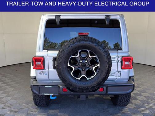 Silver Zynith Clearcoat 2023 Jeep Wrangler 4xe Rubicon