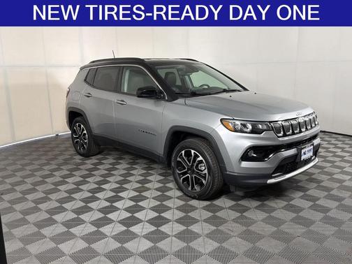 Billet Silver Metallic Clearcoat 2022 Jeep Compass Limited