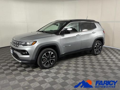 Billet Silver Metallic Clearcoat 2022 Jeep Compass Limited