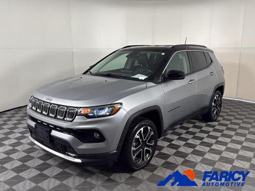 Billet Silver Metallic Clearcoat 2022 Jeep Compass Limited