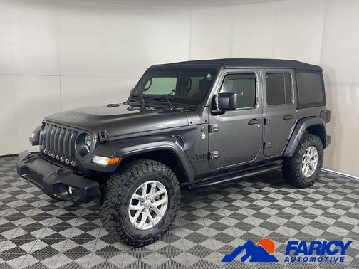 Granite Crystal Clearcoat Metallic 2023 Jeep Wrangler Sport
