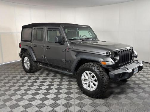 Granite Crystal Clearcoat Metallic 2023 Jeep Wrangler Sport