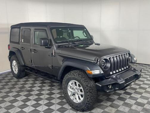 Granite Crystal Clearcoat Metallic 2023 Jeep Wrangler Sport