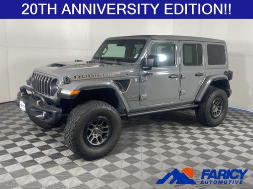 Sting Gray Clearcoat 2023 Jeep Wrangler Rubicon 20th Anniversary