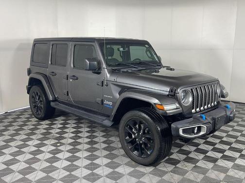 Granite Crystal Clearcoat Metallic 2022 Jeep Wrangler Unlimited 4xe Sahara