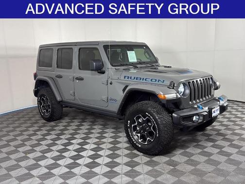 Sting Gray Clearcoat 2023 Jeep Wrangler 4xe Rubicon