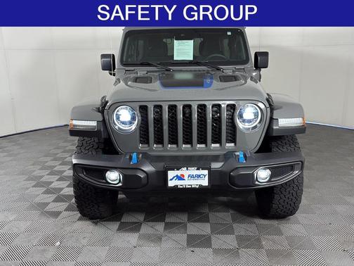 Sting Gray Clearcoat 2023 Jeep Wrangler 4xe Rubicon
