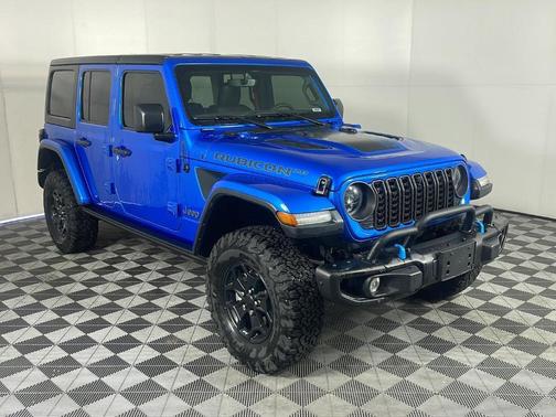 Hydro Blue Pearlcoat 2023 Jeep Wrangler 4xe Rubicon