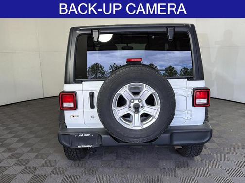 Bright White Clearcoat 2018 Jeep Wrangler Sport