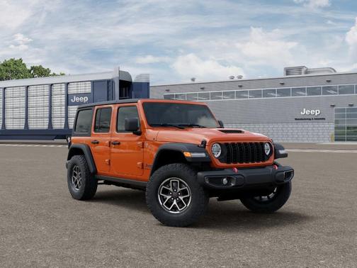 Orange 2026 Jeep Wrangler Rubicon