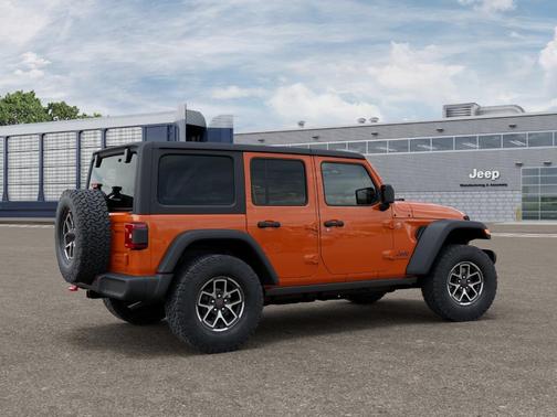 Orange 2026 Jeep Wrangler Rubicon