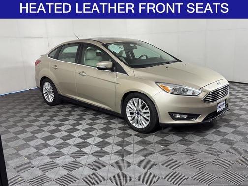 White Gold 2018 Ford Focus Titanium