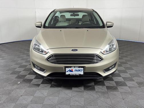 White Gold 2018 Ford Focus Titanium