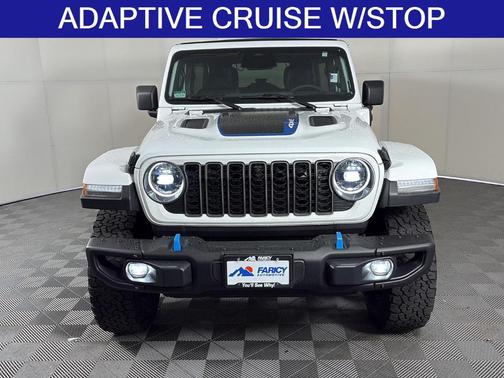 Bright White Clearcoat 2025 Jeep Wrangler 4xe Rubicon