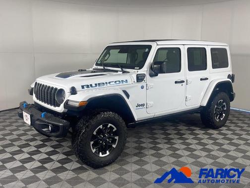 Bright White Clearcoat 2025 Jeep Wrangler 4xe Rubicon