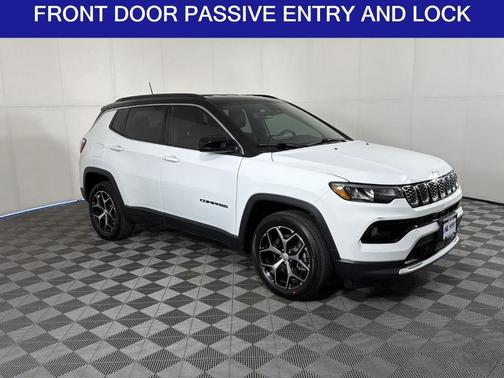 Bright White Clearcoat 2024 Jeep Compass Limited