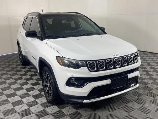 Bright White Clearcoat 2024 Jeep Compass Limited