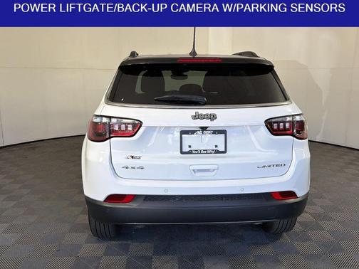 Bright White Clearcoat 2024 Jeep Compass Limited