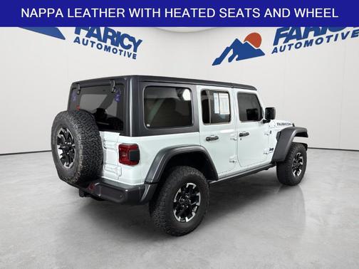 Bright White Clearcoat 2025 Jeep Wrangler 4xe Rubicon