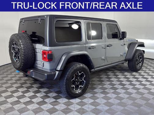 Sting Gray Clearcoat 2023 Jeep Wrangler 4xe Rubicon