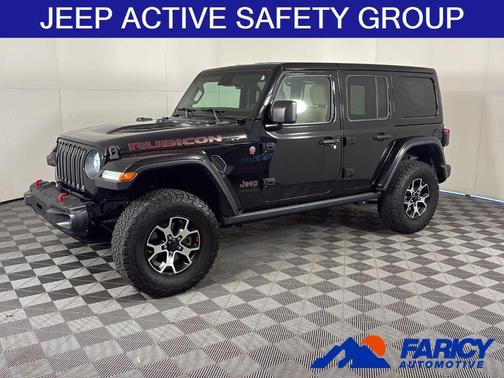 Black Clearcoat 2019 Jeep Wrangler Unlimited Rubicon