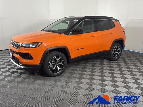 Orange 2026 Jeep Compass Limited