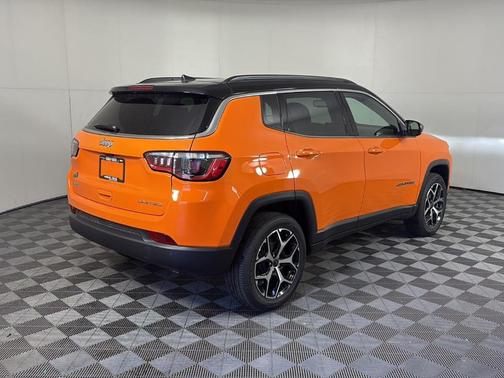 Orange 2026 Jeep Compass Limited