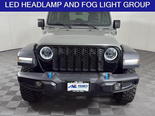 Sting Gray Clearcoat 2023 Jeep Wrangler 4xe Base