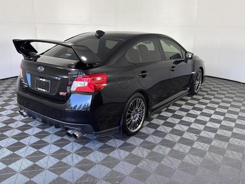 Crystal Black Silica 2015 Subaru WRX STI Limited