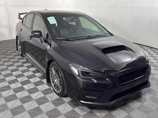 Crystal Black Silica 2015 Subaru WRX STI Limited