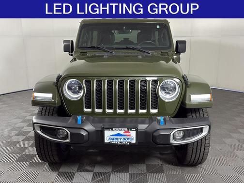 Sarge Green Clearcoat 2023 Jeep Wrangler 4xe Sahara