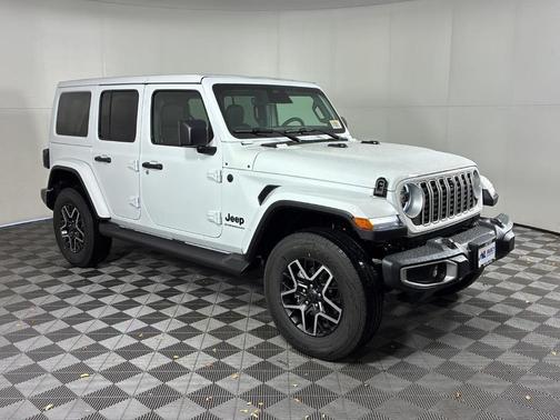 White 2027 Jeep Wrangler Sahara