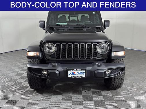Black Clearcoat 2025 Jeep Gladiator Sport