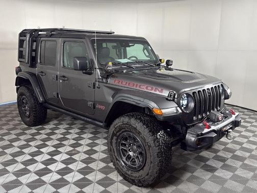 Granite Crystal Clearcoat Metallic 2023 Jeep Wrangler Rubicon
