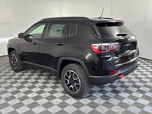 Black 2026 Jeep Compass Trailhawk